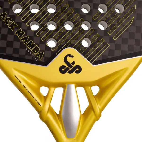 Pala Padel Vibora Black Mamba Radical 12k 2.0 - Imagen 7
